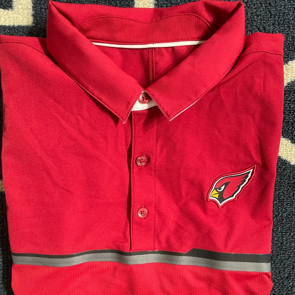 Lot of 2 Arizona Cardinals Nike On Field Shirts